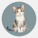 Search for happy kitten stickers Pet