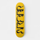 Search for text design skateboards Yellow