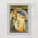 Search for alphonse mucha girl postcards Woman