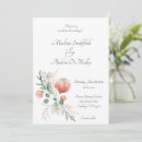 Search for sage green and peach wedding invitations Watercolor