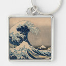 Search for japanese waves key rings Sea