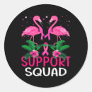 Search for breast cancer support stickers Warrior