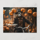 Search for cute pumpkin postcards Skull