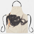 Search for elegant lady aprons Watercolor