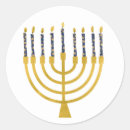 Search for blue candle stickers Menorah