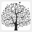 Search for black and white trees stickers Simple