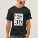 Search for speed limit sign tshirts Road