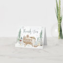 Search for bear thank you cards Winter