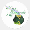 Search for pot of gold stickers Shamrock