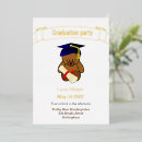 Search for teddy bear graduation invitations Kindergarten