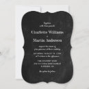 Search for chalkboard wedding invitations Country