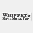 Search for whippet bumper stickers Dog