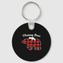 Search for bear family key rings Red