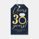 Search for cheers gift tags Cheers to 30 years