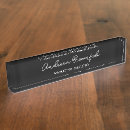 Search for black and blue name plates Professional