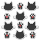 Search for red paw stickers Cat