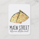 Search for mexican food business cards Cuisine