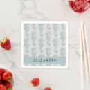 Search for seahorse napkins Sea animals
