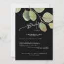 Search for eucalyptus bridal shower invitations Botanical