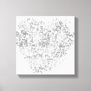 Search for confetti canvas prints White