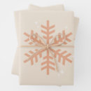 Search for snowflake christmas wrapping paper Boho