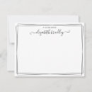 Search for professional note thank you Black and white