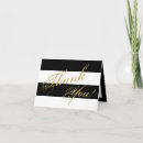 Search for black and white thank you cards Contemporary