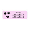Search for happy face return address labels Eyes