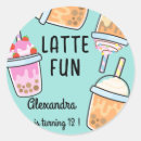 Search for tea coffee stickers Latte