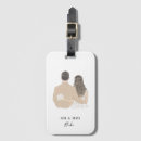 Search for bride luggage tags Mr and mrs