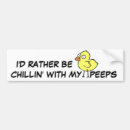 Search for chicken bumper stickers Bird