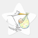 Search for stork baby shower stickers Unisex