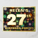 Search for 27th birthday invitations Fun