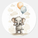 Search for big elephant stickers Birthday party