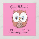 Search for look whos turning invitations Owl