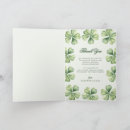 Search for shamrock thank you cards Watercolor