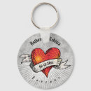 Search for date heart key rings Red