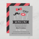 Search for little mister invitations Moustache