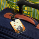 Search for halloween luggage tags Bat