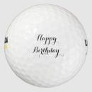 Search for birthday golf balls Celebration