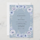 Search for steel blue invitations Botanical