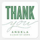 Search for green graduation party stickers Green and white