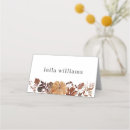 Search for fall place cards Autumn leaves