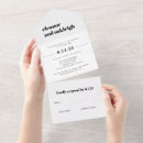 Search for basic black invitations Black and white