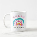 Search for bright rainbow mugs Teacher