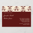 Search for burgundy and cream invitations Classic