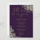 Search for goth bridal shower invitations Modern elegant