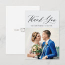 Search for photo collage wedding thank you cards Newly weds