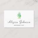 Search for leafy business cards Minimalist
