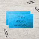 Search for cyan business cards Geometric